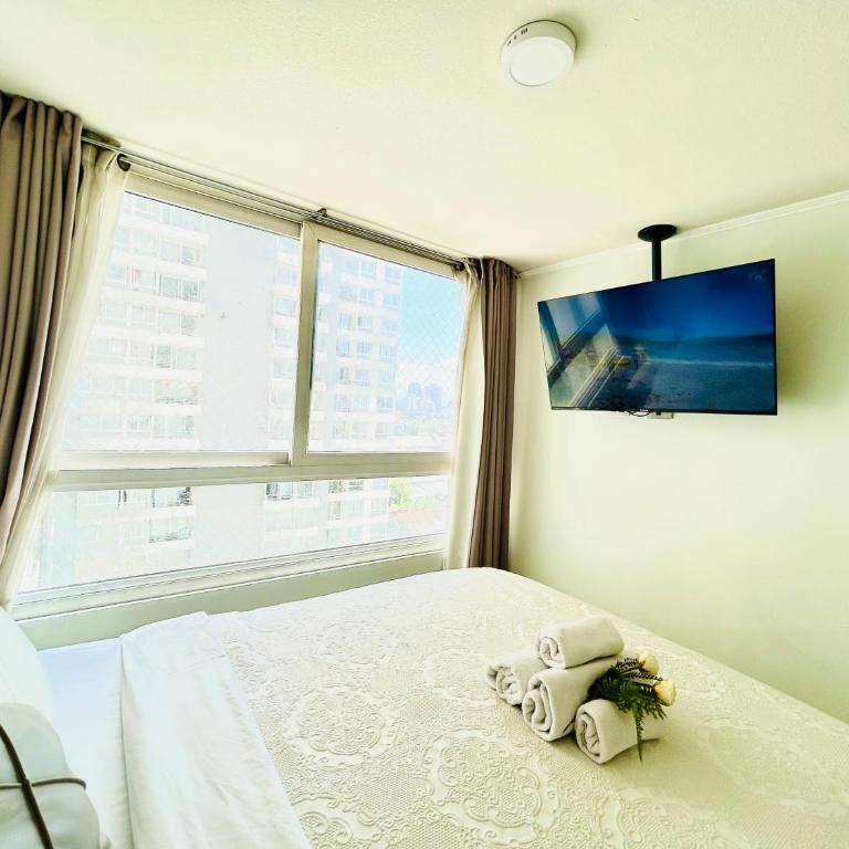 Depto Amoblado Metro Matta para Empresas Wifi gratis - Apartamento de 3 dormitorios - 4