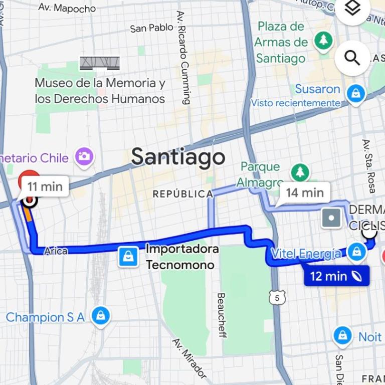 Depto Amoblado Metro Matta para Empresas Wifi gratis - Apartamento de 3 dormitorios - 44