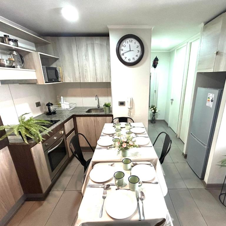 Depto Amoblado Metro Matta para Empresas Wifi gratis - Apartamento de 3 dormitorios - 32
