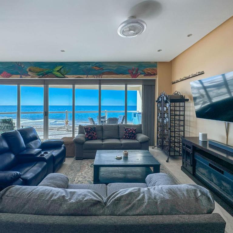 Waves & Relaxation Oceanfront 2BR Family Condo - Apartamento - 10