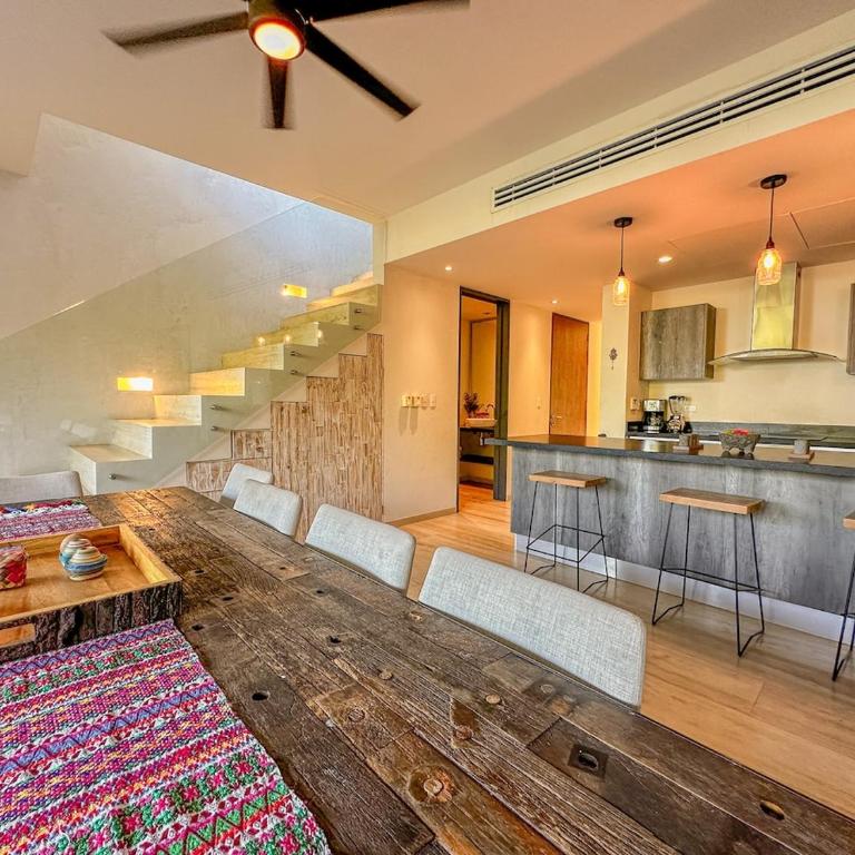 Dream House! Sweet, calm PH, private pool, cenote - Apartamento de 3 dormitorios - 15