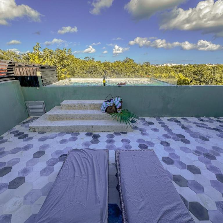 Dream House! Sweet, calm PH, private pool, cenote - Apartamento de 3 dormitorios - 19