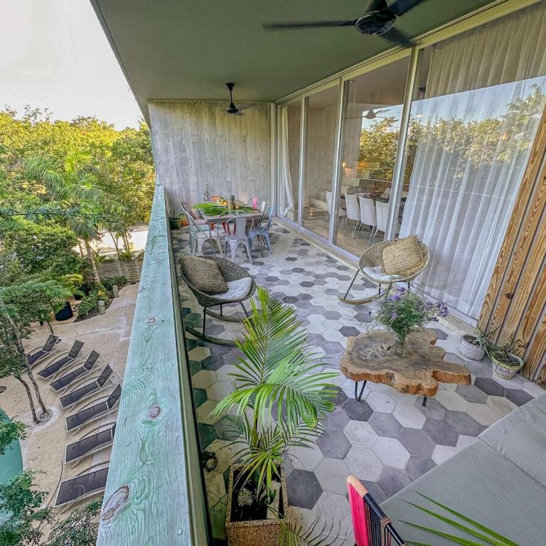 Dream House! Sweet, calm PH, private pool, cenote - Apartamento de 3 dormitorios - 26