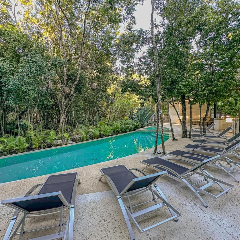 Dream House! Sweet, calm PH, private pool, cenote - Apartamento de 3 dormitorios - 36