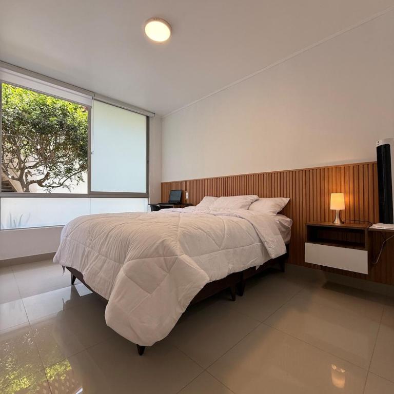 4BR Primer piso, vista a parque con piscina - Apartment with Park View - 4