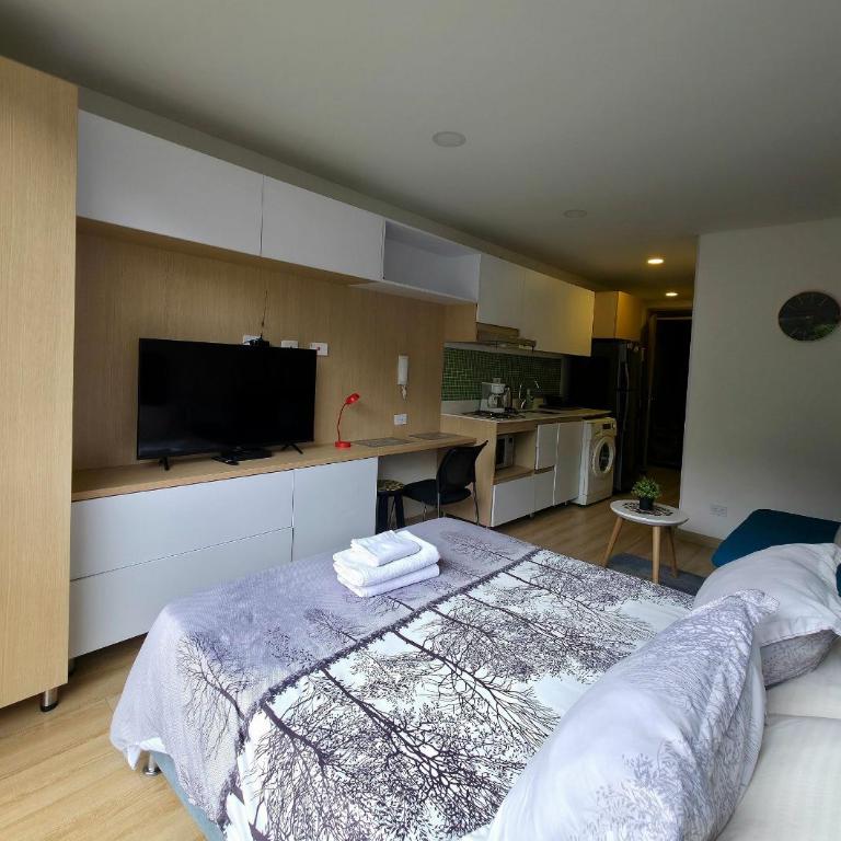 Escápate a la Montaña; Vista Panorámica, Usaquén Bogotá - Apartamento con vistas a las montañas - 6