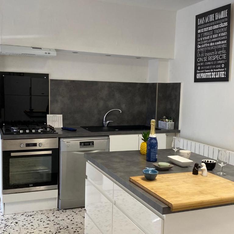 Maison climatisée 8P, près de la plage et du port, animaux admis - FR-1-798-59 - Maison de Vacances - 14