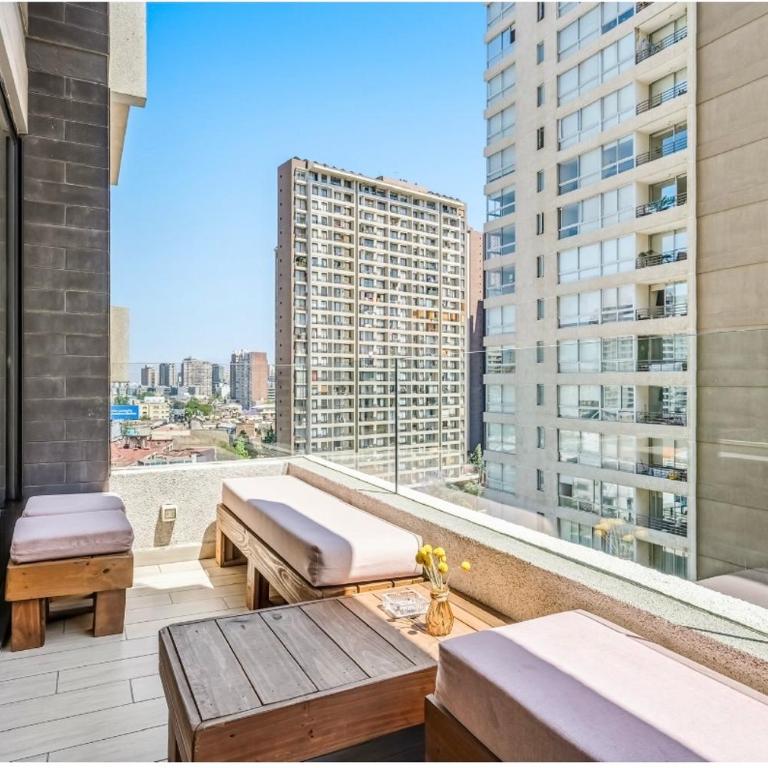 Departamento en Urbano Ñuñoa frente a Metro Irarrazaval - Apartamento de 1 dormitorio - 10