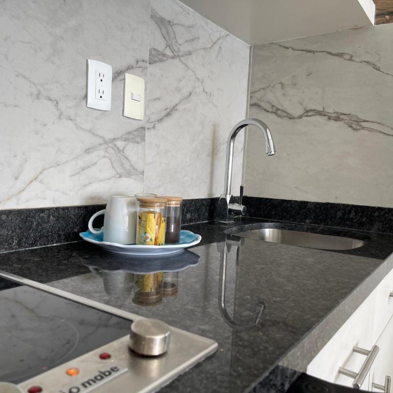 Beachside Apartments Cancun - Studio Apartment with Sea View - 4