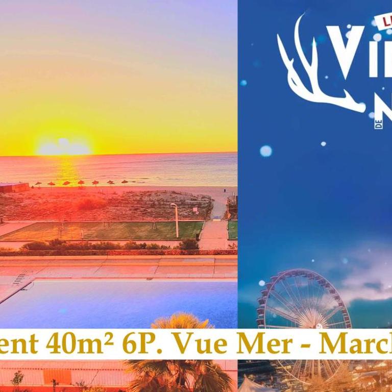 Le Panoramique Front de Mer - Apartment with Terrace, Pool view and seafront - 29