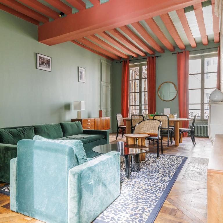 Superb apartment near Notre-Dame Cathedral - Mobility lease - Appartement 3 Chambres - 32