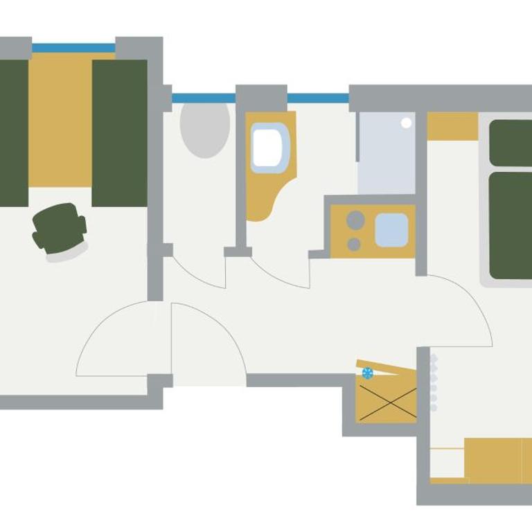 Crystls Aparthotel - Apartment Opal - 9