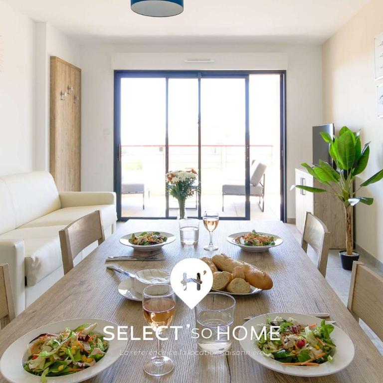 SELECT'soHOME - Appartement pour 4 personnes avec piscine, terrasse et parking privé ! - 180SUD-B12 - Appartement 1 Chambre - 5