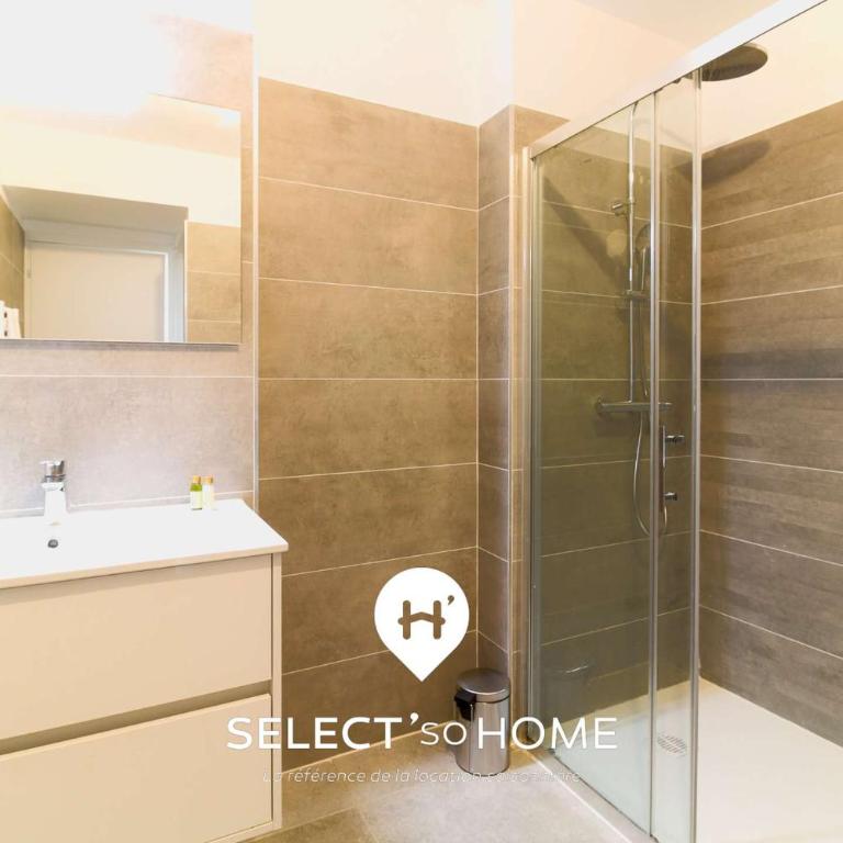SELECT'soHOME - Appartement pour 4 personnes avec piscine, terrasse et parking privé ! - 180SUD-B12 - Appartement 1 Chambre - 8
