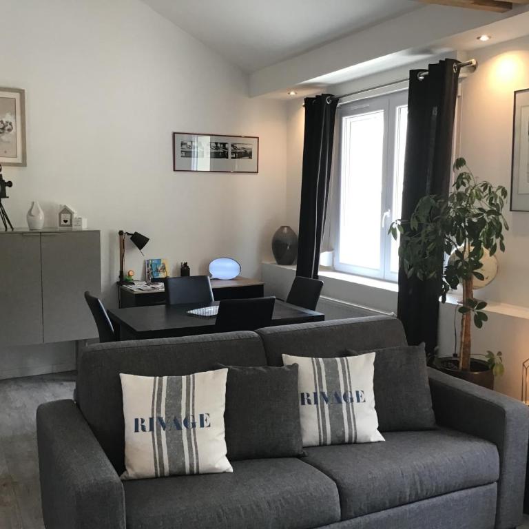 Charmant et calme T2, 45m2, à 100 m de la plage et du marché, tout équipé, avec parking privé - Apartment mit 1 Schlafzimmer - 7