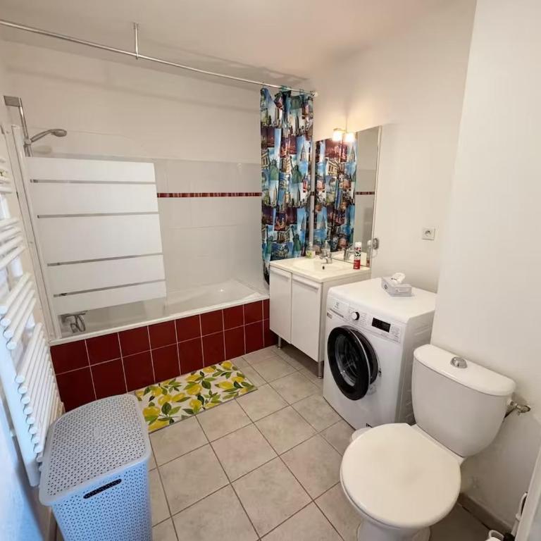 Appartement Lumineux 4 Pers avec Clim et grande Terrasse - Appartement 1 Chambre - 13