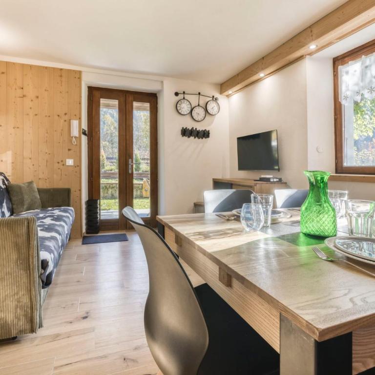 Nid du Pic - Cozy alpine retreat with private garden in Chamonix - Apartamento - 1