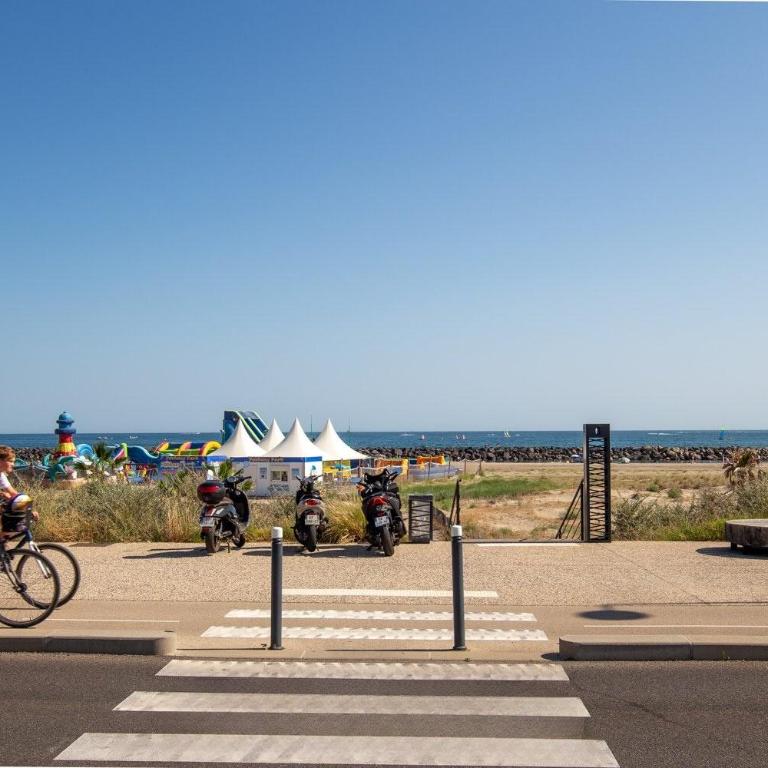 L'écume Bleue Studio 50m des plages Vue Mer, Wifi & Parking - Apartamento con vistas al mar - 8