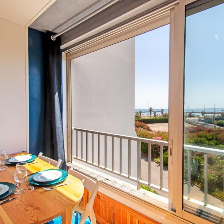 L'écume Bleue Studio 50m des plages Vue Mer, Wifi & Parking - Apartamento con vistas al mar - 10