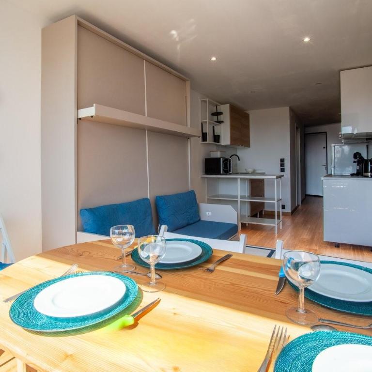 L'écume Bleue Studio 50m des plages Vue Mer, Wifi & Parking - Apartamento con vistas al mar - 11