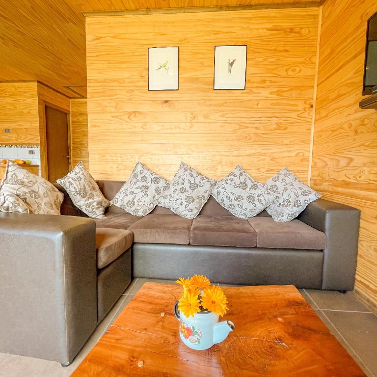 Cabañas Rimü - Cabaña para 6 personas - Two-Bedroom House - 7