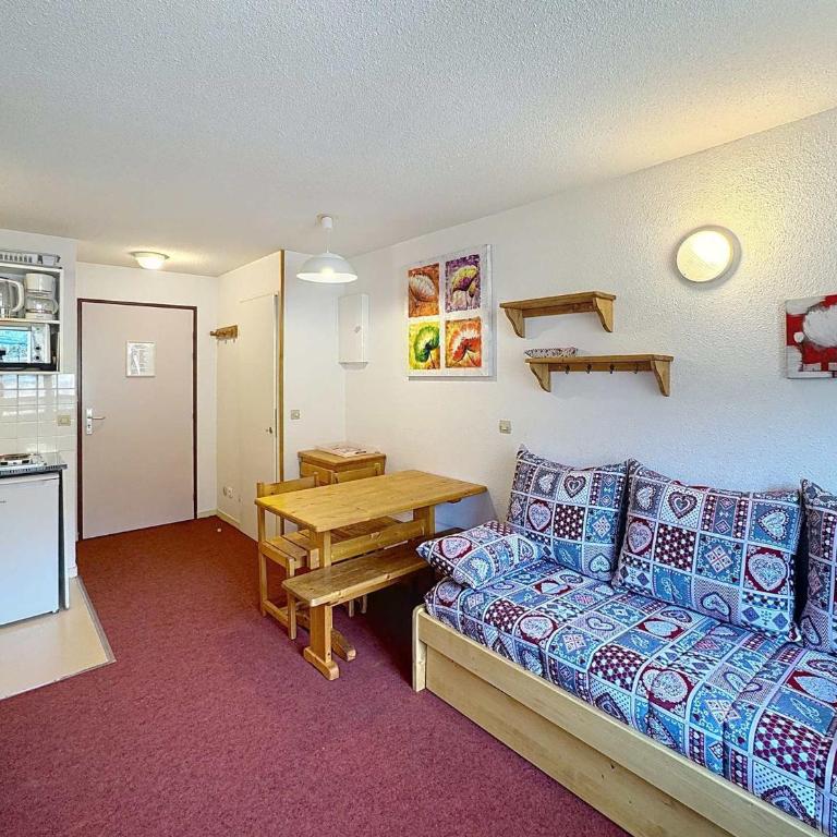 2 pièces 4 personnes, ski aux pieds, wifi gratuit, parking Les Menuires - Appartement 1 Chambre - 1