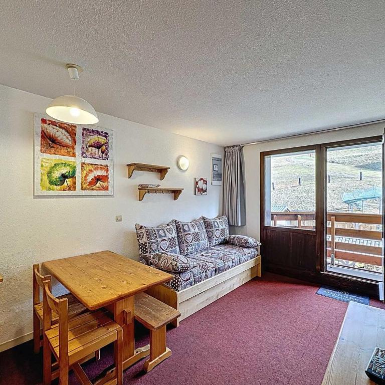 2 pièces 4 personnes, ski aux pieds, wifi gratuit, parking Les Menuires - Appartement 1 Chambre - 10