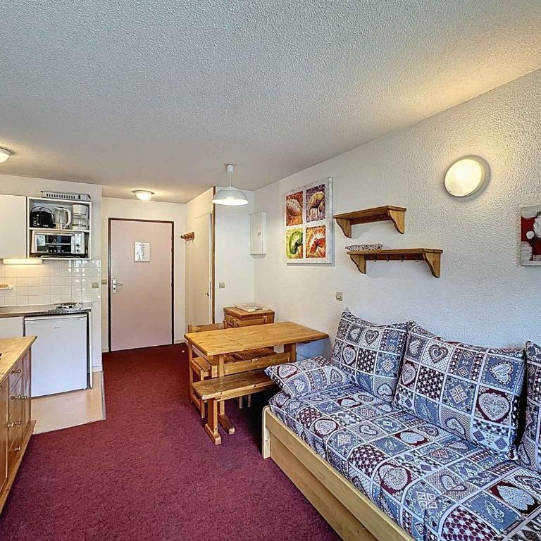 2 pièces 4 personnes, ski aux pieds, wifi gratuit, parking Les Menuires - Appartement 1 Chambre - 11