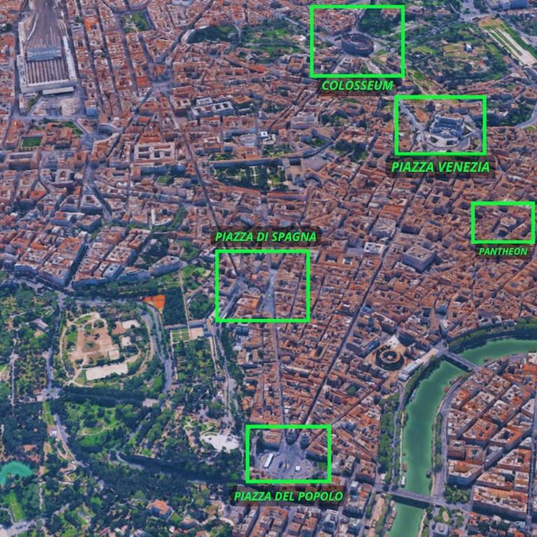 15 Min to Spanish steps Rooftop Gem in the Heart of Rome - Appartement 3 Chambres avec Vue - 25