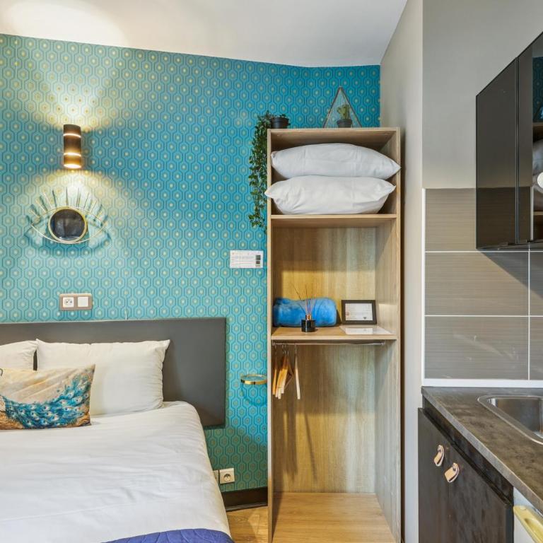Résidence AURMAT - Appart - Hôtel - Paris - Boulogne - Studio Double (2 Adultes) - 106 Rue de Paris - 11