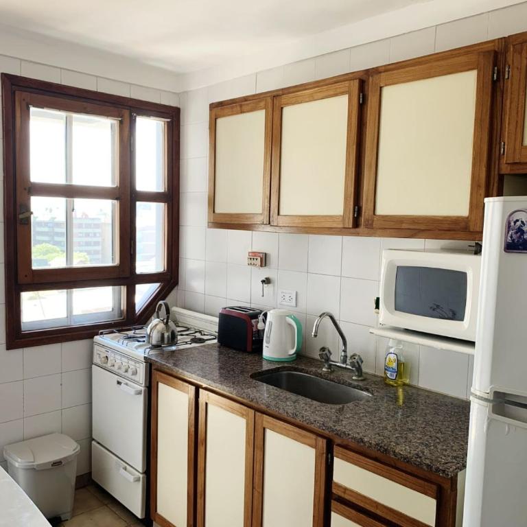 Hermoso departamento con vista al mar - 3 amb en Playa Grande - Two-Bedroom Apartment - 3