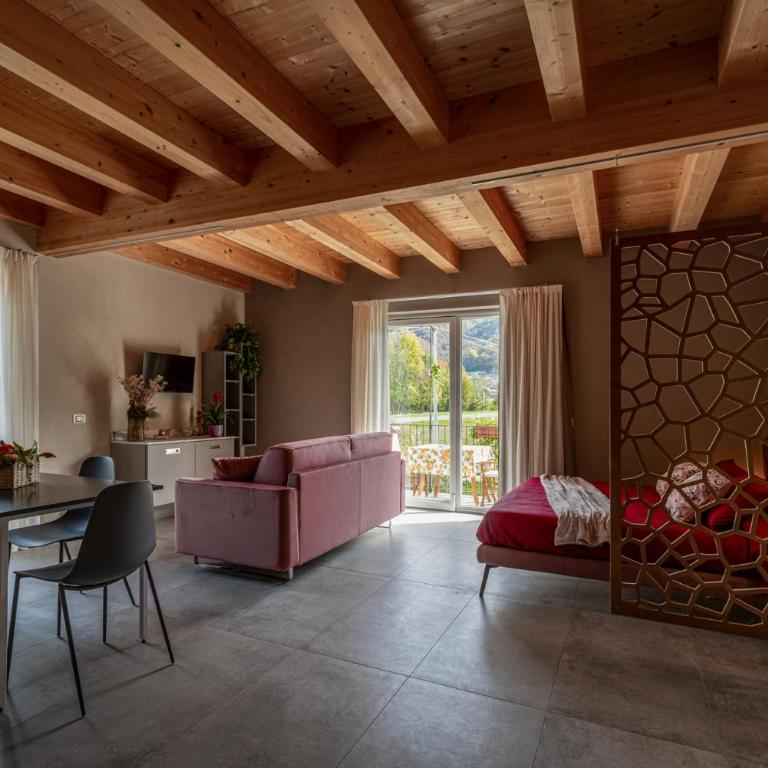 Casa Margherita Camere & Benessere - Camera Familiare con Vista Montagna - 2