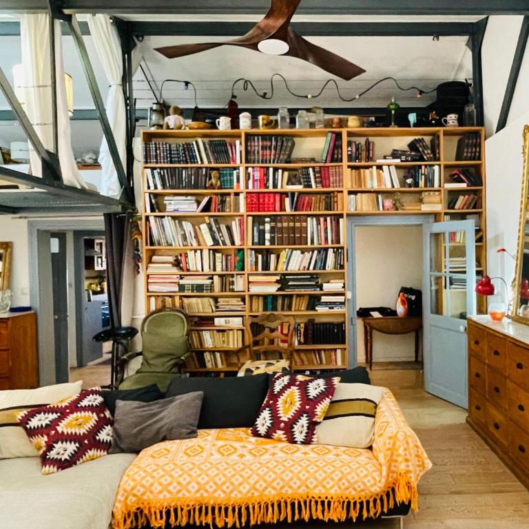 Loft Cosy de 120m2 en plein Centre-Ville à 2 pas de la Comédie Grande ou Petite Terrasse selon les mois - Apartment - 8