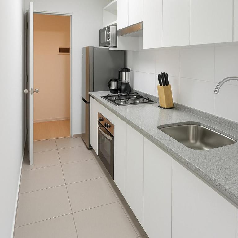 3D 2B apartment with parking in Concepción - Apartamento de 1 dormitorio - 1