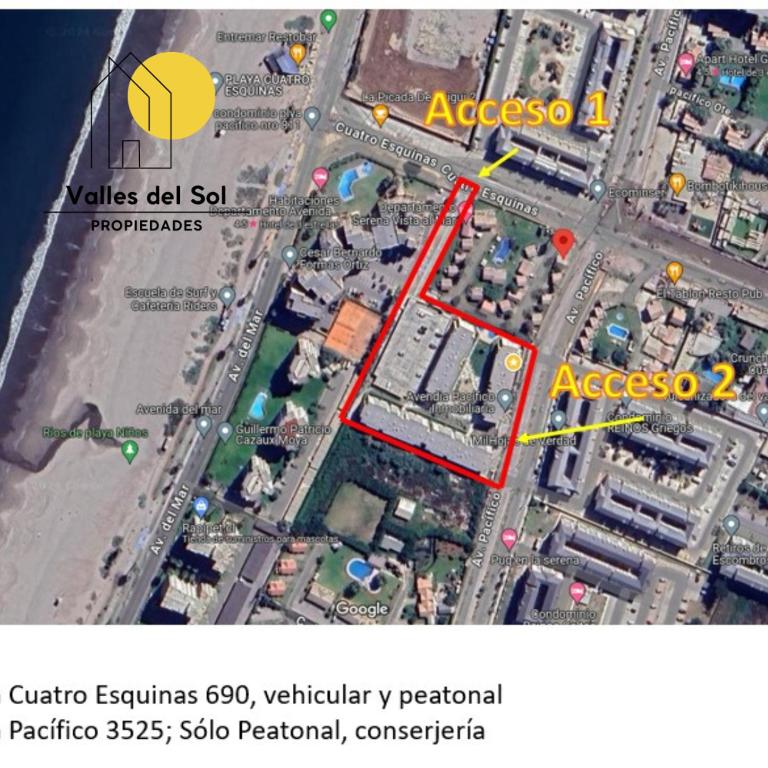 Arriendo Lindo Departamento a pasos de La Playa La Serena - Three-Bedroom Apartment with View - 6