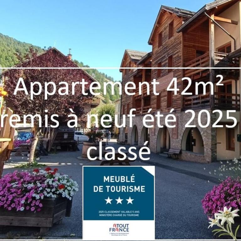 Appartement T2 neuf plein centre village - Appartement 1 Chambre avec Balcon et Vue sur les Montagnes - 1