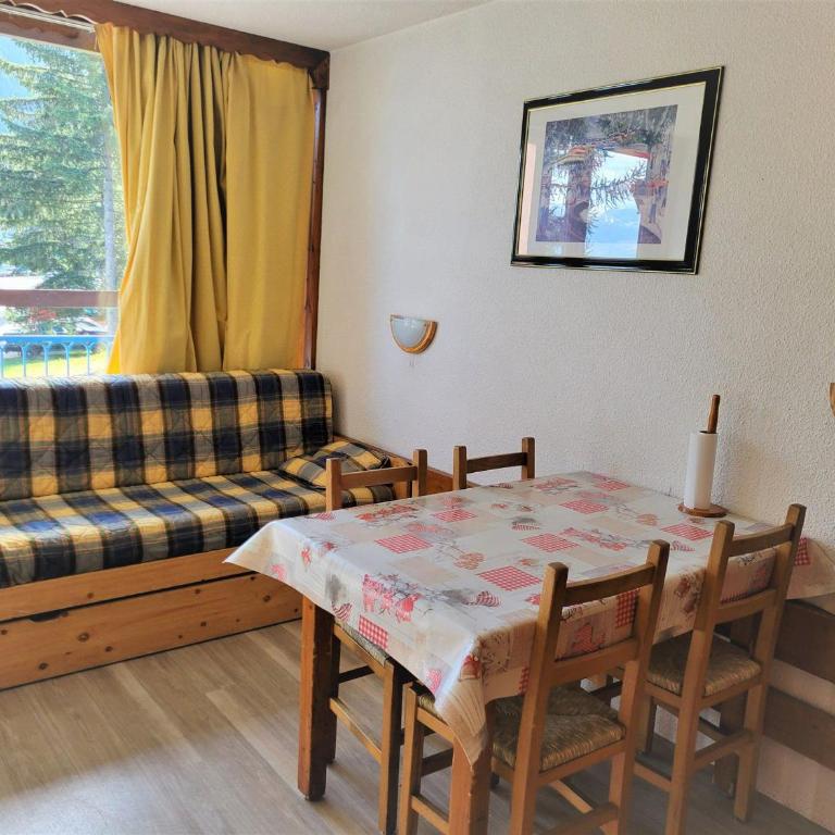 Studio ski aux pieds avec balcon et TV - FR-1-346-493 - Studio - 1