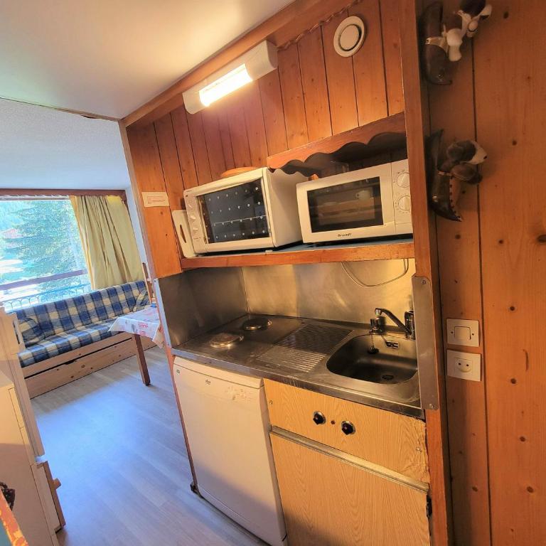 Studio ski aux pieds avec balcon et TV - FR-1-346-493 - Studio - 7