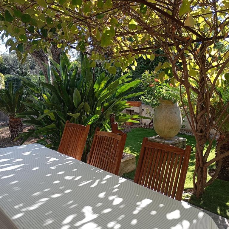 Bas de villa , coin détente extérieur et parking - Apartamento de 1 dormitorio - 12