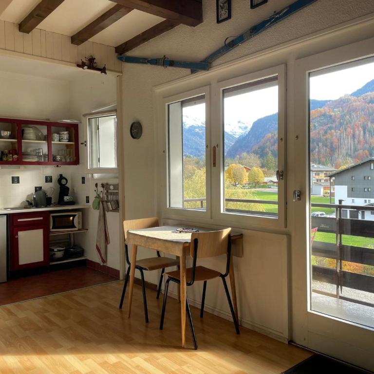 Studio cocooning à Samoëns avec balcon et WiFi au centre - FR-1-624-160 - Monolocale - 13
