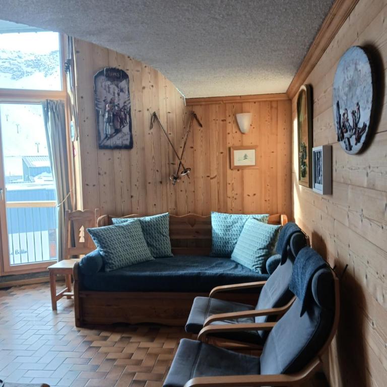 MyHome - Génépis 33 - 4 pax skis aux pieds - Val Claret - Appartamento con 1 Camera da Letto, Balcone e Vista Montagna - 4
