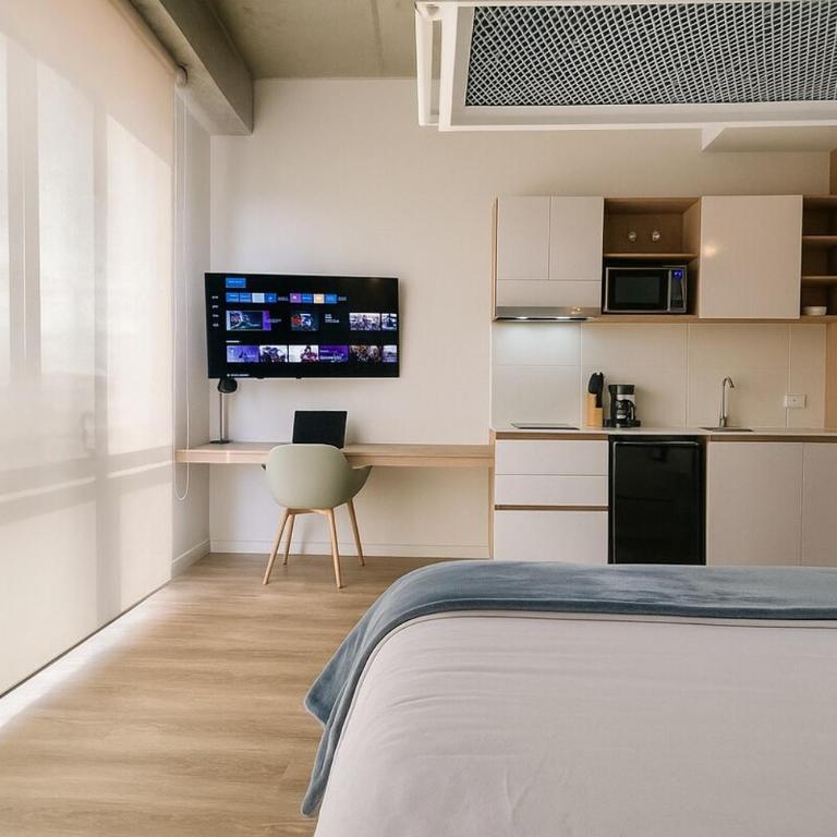 Stylish Loft Gym & Cowork 2-Level Bed I Chapinero - One-Bedroom Apartment - 24