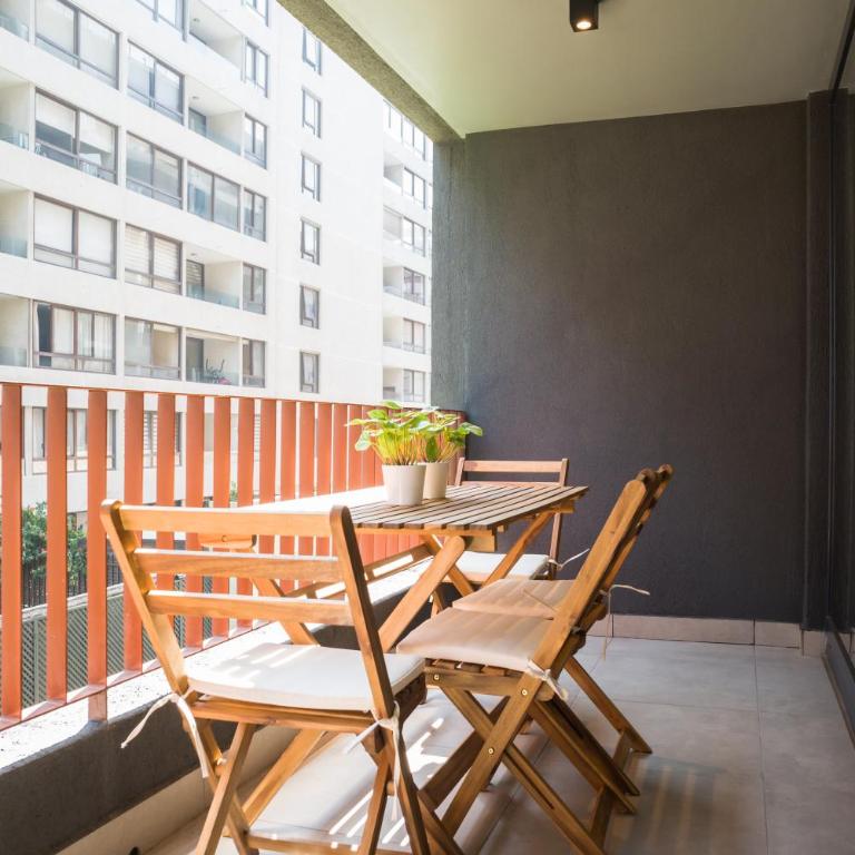 8550 Las Condes Suites by Andes STR - One-Bedroom Apartment with Balcony - Parking Not Included - 3