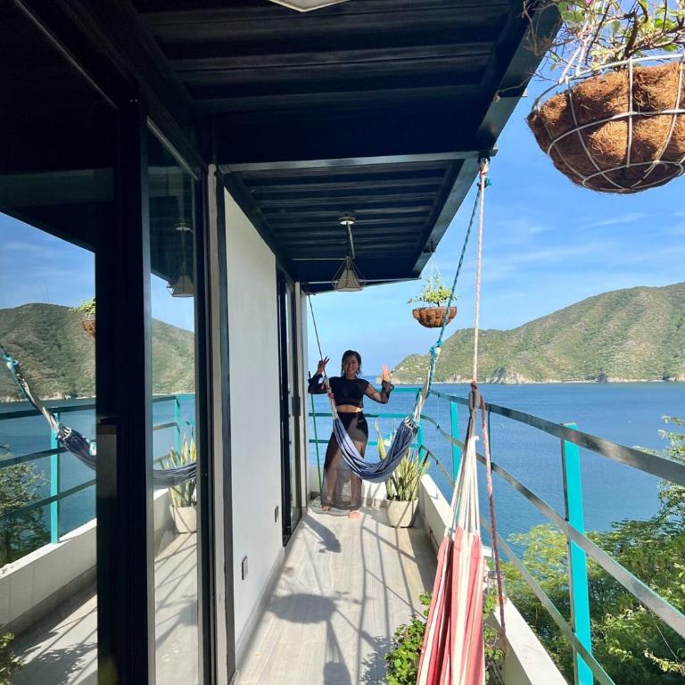 Casa frente al mar en la montaña - Casa de 3 dormitorios - 45