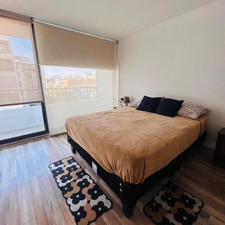 Dpto cercano al Movistar Arena 2 - One-Bedroom Apartment with Balcony and City View - 4
