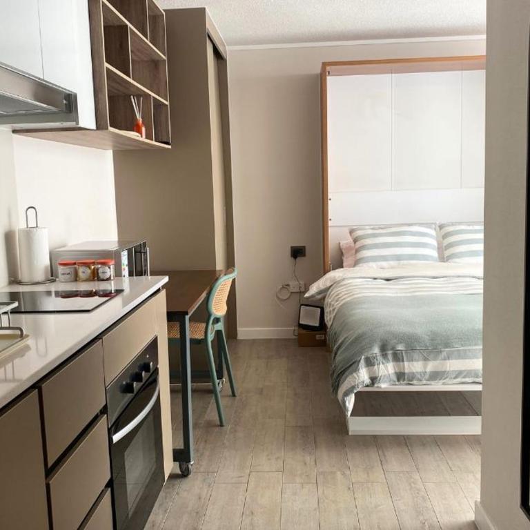 Departamento nuevo a pasos de Ñuñoa y el Metro - One-Bedroom Apartment - 1