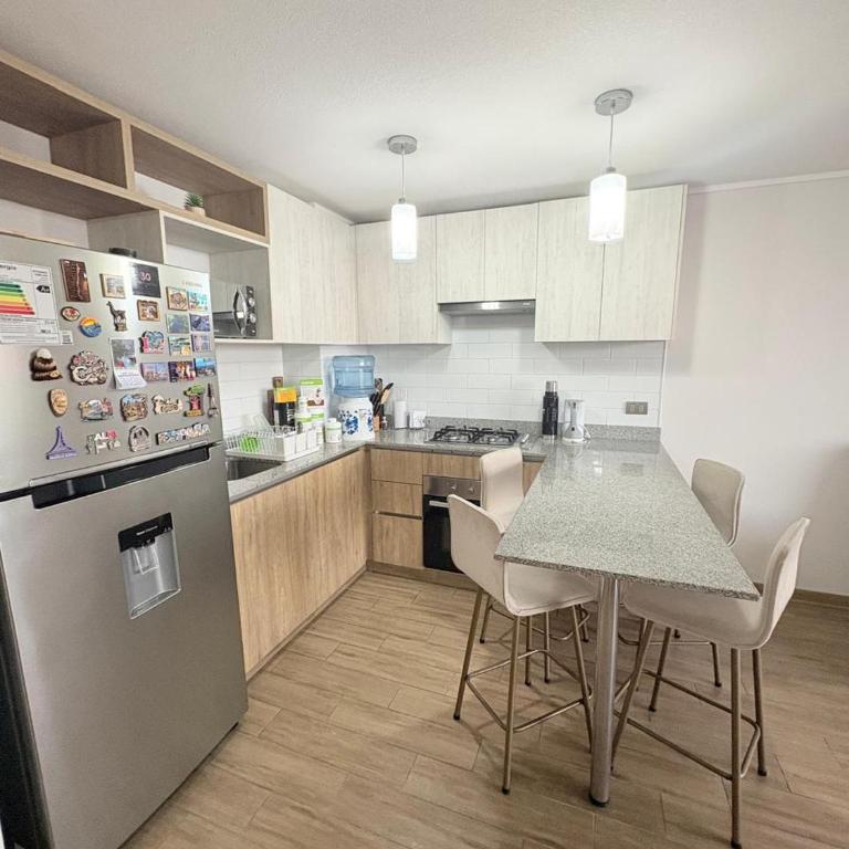 Departamento Totalmente Equipado - Two-Bedroom Apartment with Balcony - 3