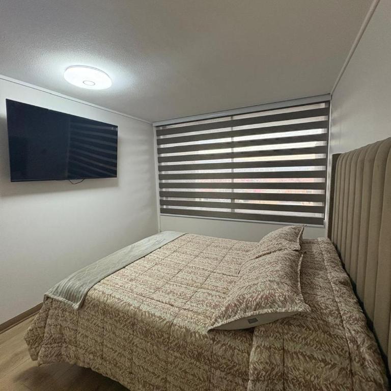 Departamento Totalmente Equipado - Two-Bedroom Apartment with Balcony - 4
