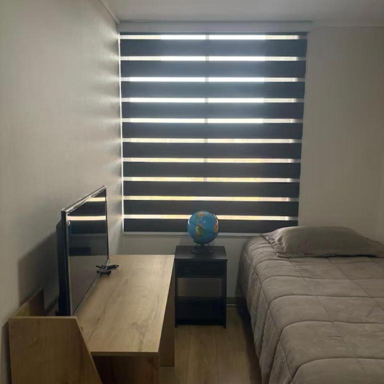 Departamento Totalmente Equipado - Two-Bedroom Apartment with Balcony - 6