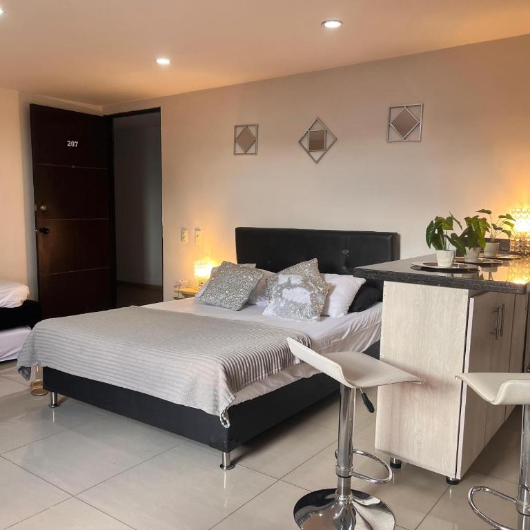 Nuevo aviso Poblado AAcomodacion grupo familiar 3- 4 hasta 6 personas - One-Bedroom Apartment - 13